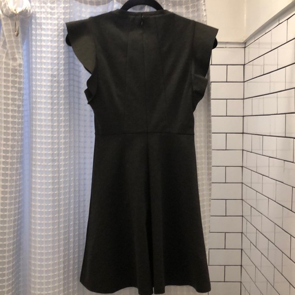 BCBGeneration Ponte Flutter Sleeve Dress - Picture 3 of 6